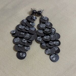 Elegant Black Dangle Earrings